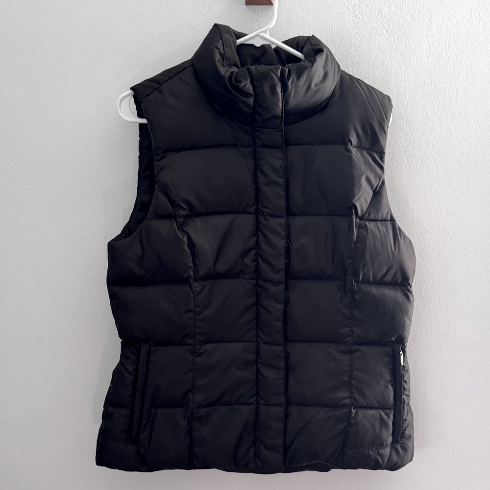 Eddie Bauer Women’s Goose Down Brown Puffer Vest - Medium